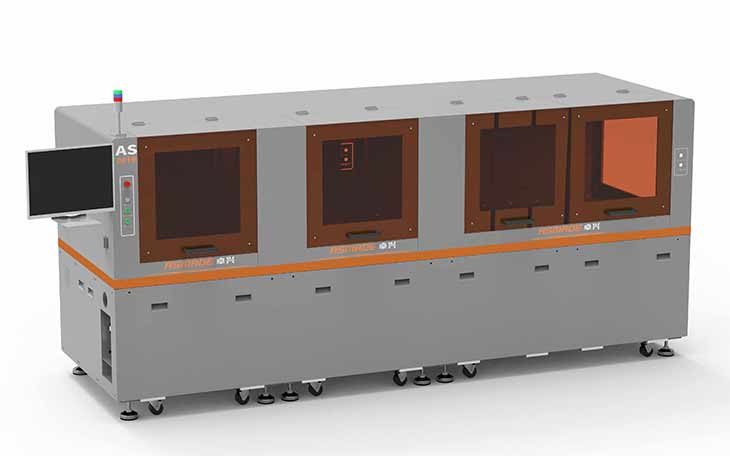 Automatic die bonding assembly line: AS-0859 MBF automatic patch assembly line